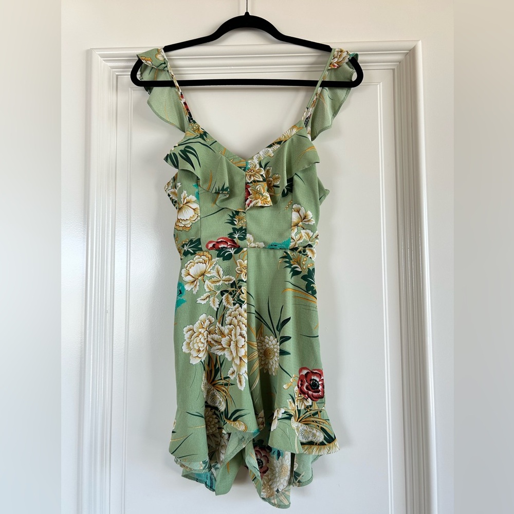 La Vie Boheme Open-Back Romper